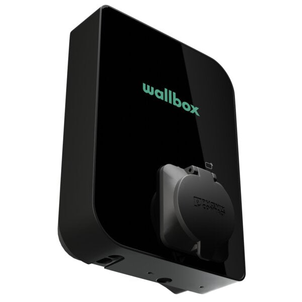 Wallbox Cobre-SB 22 kW, Tomada, Preto