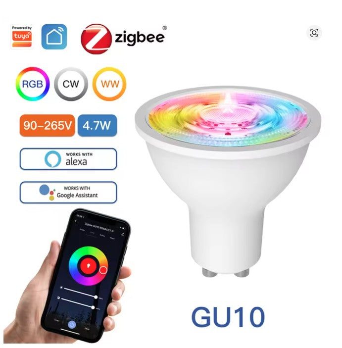 Lâmpada GU10 5W Zigbee 3.0 Moes