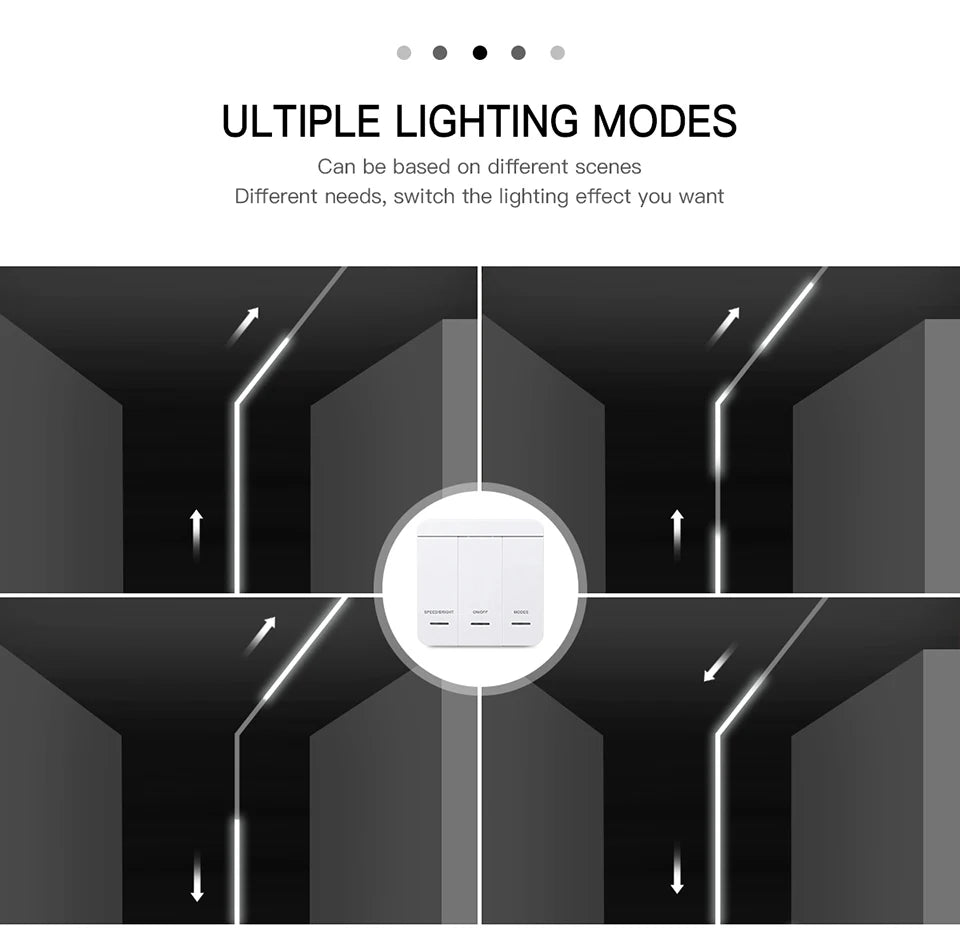 Fita de Led Endereçável, Lâmpada Linear Flexível, DC 24V, 10m Roll, 120LEDs por Rolo