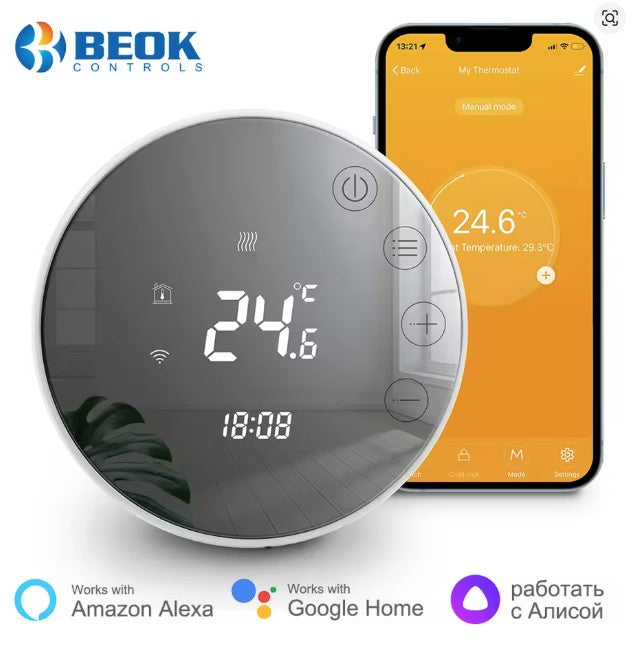 Termostato inteligente Wi-Fi