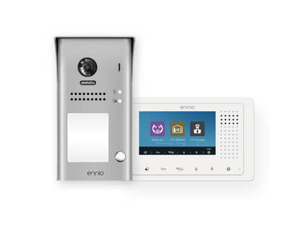 KIT230 - Monitor PRO50 + Posto externo Saliente