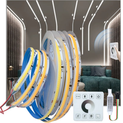 Fita de Led  Endereçada Cob, Pixel Tape, 360LEDs, Power DC24V,