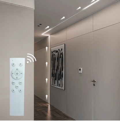 Fita de Led Endereçada, Controle Remoto Sem Fio, DC24V Conjunto Completo
