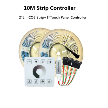 Fita de Led  Endereçada Cob, Pixel Tape, 360LEDs, Power DC24V,